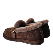 Load image into Gallery viewer, Batai su natūraliu kailiu