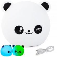 Load image into Gallery viewer, Silikoninė LED lempa &quot;Panda&quot;