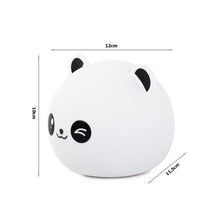 Load image into Gallery viewer, Silikoninė LED lempa &quot;Panda&quot;