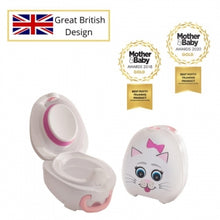 Load image into Gallery viewer, Nešiojamas mokomasis naktipuodis "Katytė"