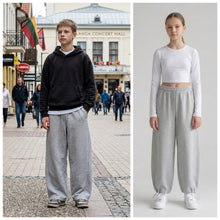 Load image into Gallery viewer, Baggy stiliaus laisvalaikio kelnės