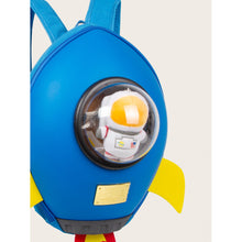 Load image into Gallery viewer, Vaikiška kuprinė &quot;Mėlyna raketa&quot;